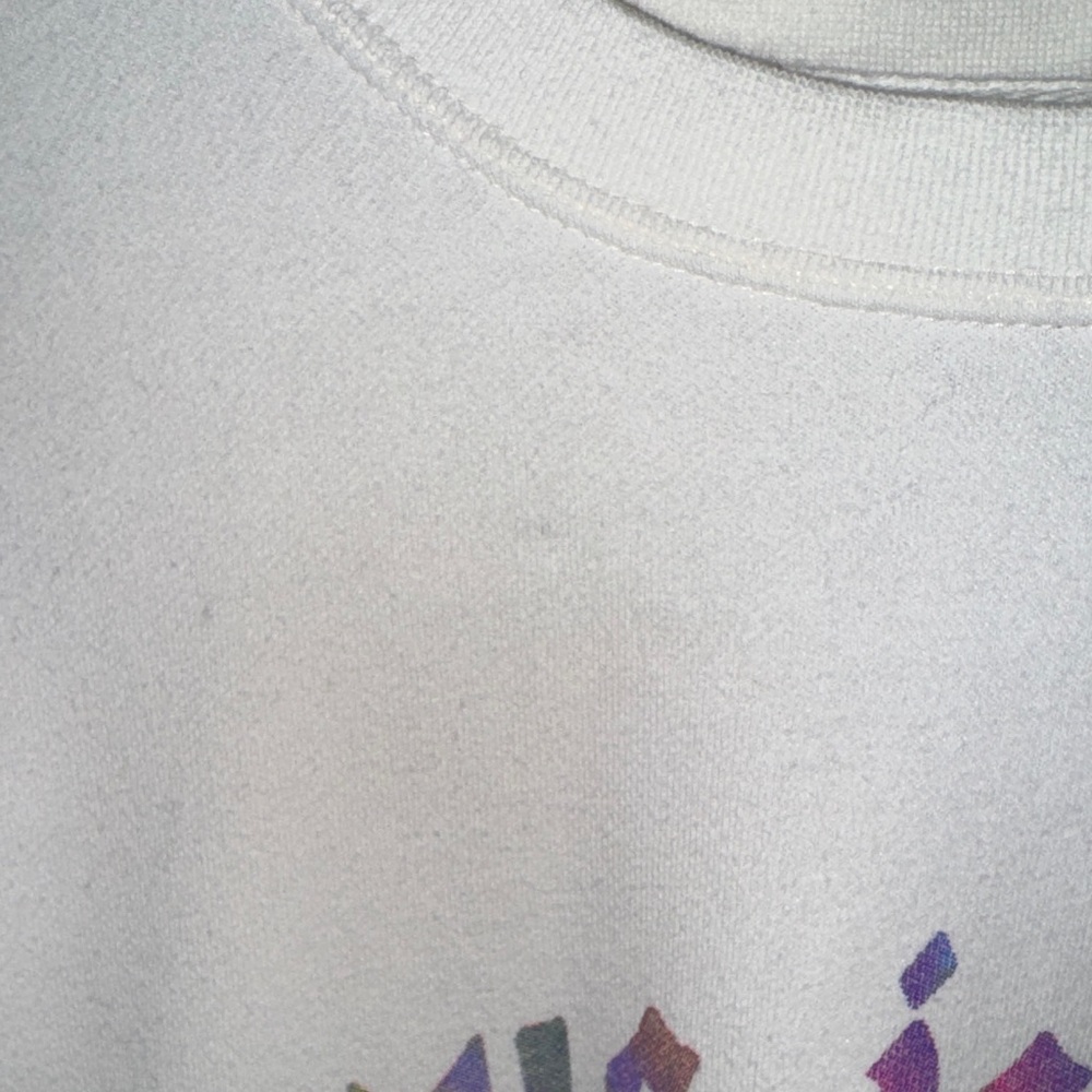 White Graphic Men's Sweater - Picture 4 of 5